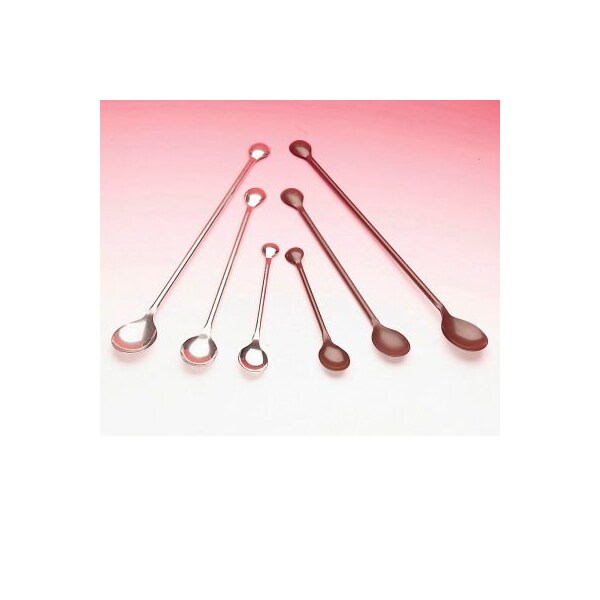 Bel-Art Bel-Art Stainless Steel Double-Ended Spoons, 0.5ml and 2.0ml Capacity, 2/PK H36729-0015 - main